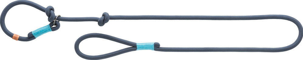 Trixie - Smycz zaciskowa linkowa tkana - Be Nordic - GRANATOWA - S/M - 170 cm / 8 mm Trixie - Smycz zaciskowa linkowa tkana - Be Nordic - GRANATOWA - S/M - 170 cm / 8 mm