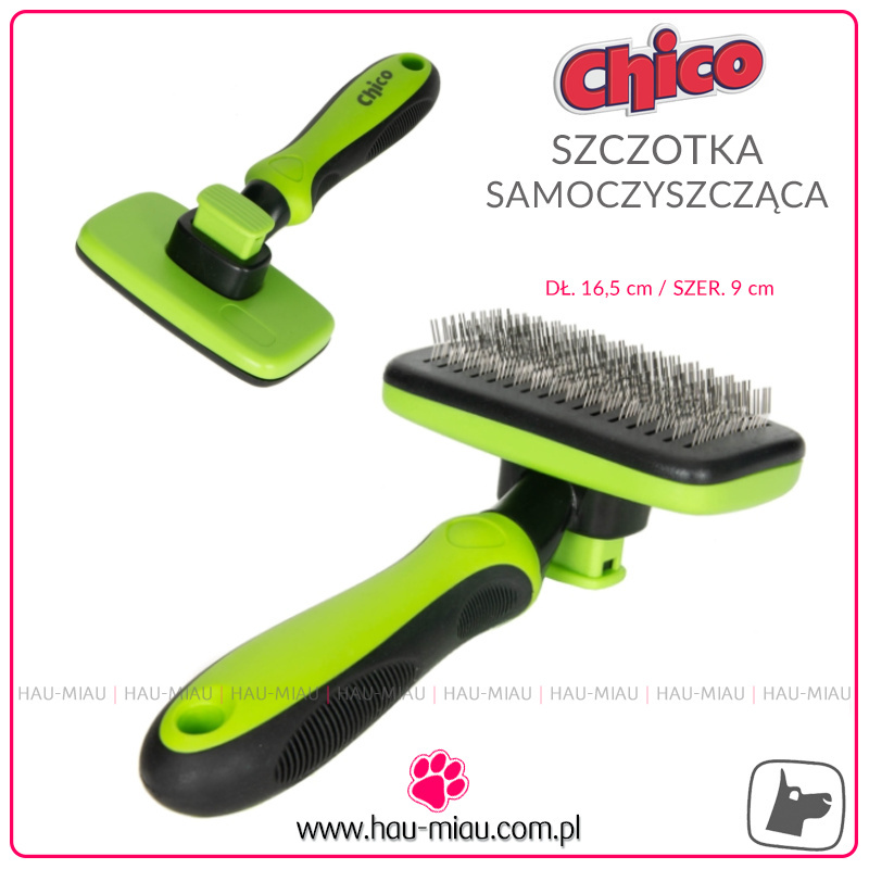 Chico - Szczotka samoczyszcząca - 9 cm Chico - Szczotka samoczyszcząca - 9 cm