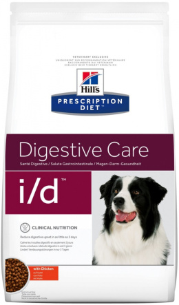 Hill`s Prescription - I/D - Diet Canine - KURCZAK - 2kg - Układ pokarmowy