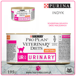 Purina - Pro Plan Vet Diets UR - Urinary - INDYK - 195g - drogi moczowe
