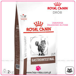 Royal Canin - Vet Cat Gastro Intestinal - 2 KG - układ trawienny