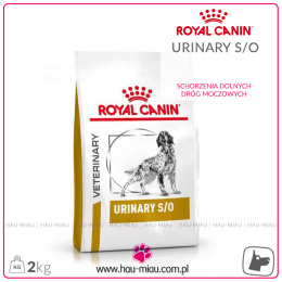 Royal Canin - Vet Dog Urinary S/O - 2 KG - układ moczowy