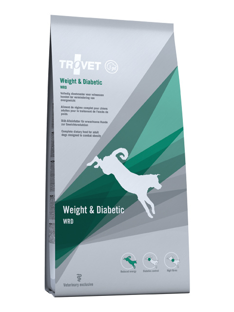 Trovet - Weight & Diabetic WRD - 3 KG - Nadwaga i cukrzyca
