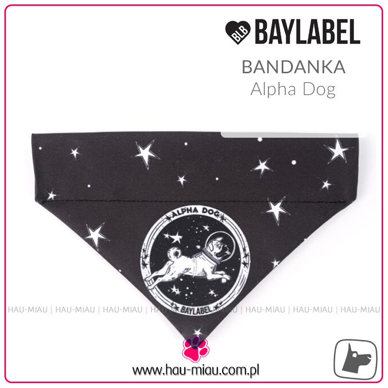 Baylabel - Bandanka - Alpha Dog - M Baylabel - Bandanka - Alpha Dog - M