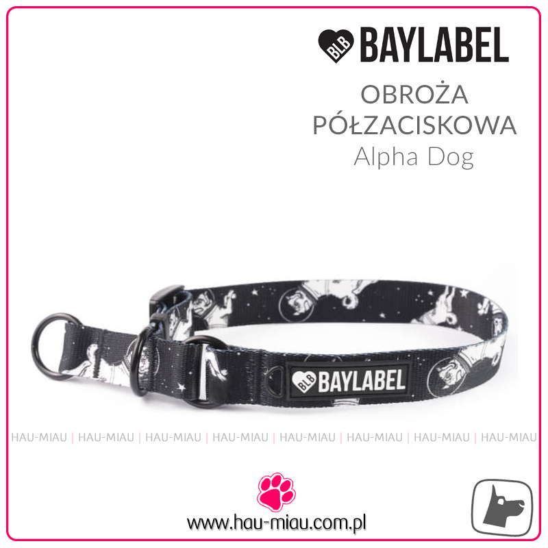 Baylabel - Obroża półzaciskowa dla psa - Alpha Dog - XL