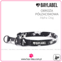 Baylabel - Obroża półzaciskowa dla psa - Alpha Dog - S