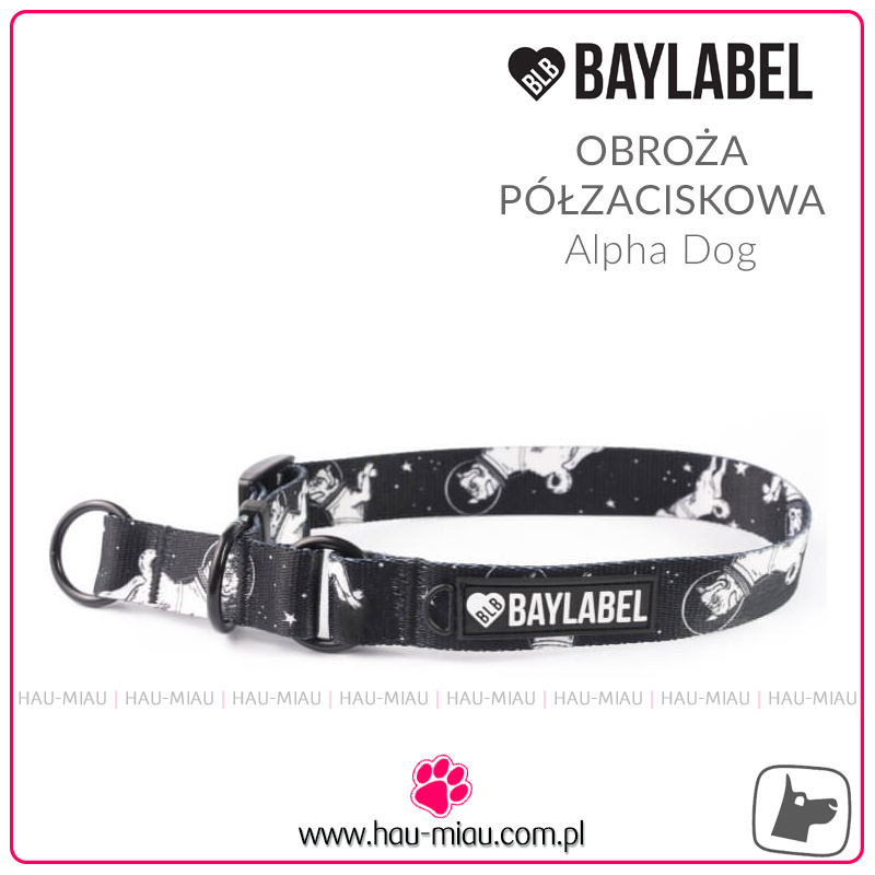 Baylabel - Obroża półzaciskowa dla psa - Alpha Dog - L Baylabel - Obroża półzaciskowa dla psa - Alpha Dog - L
