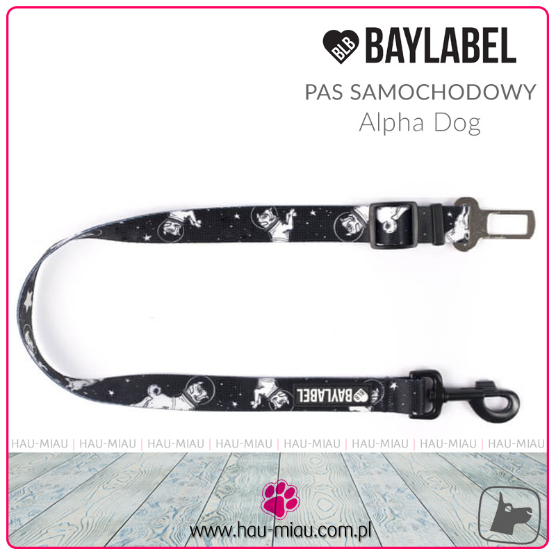 Baylabel - Pas do samochodu dla psa - Alpha Dog - 2,5 cm Baylabel - Pas do samochodu dla psa - Alpha Dog - 2,5 cm