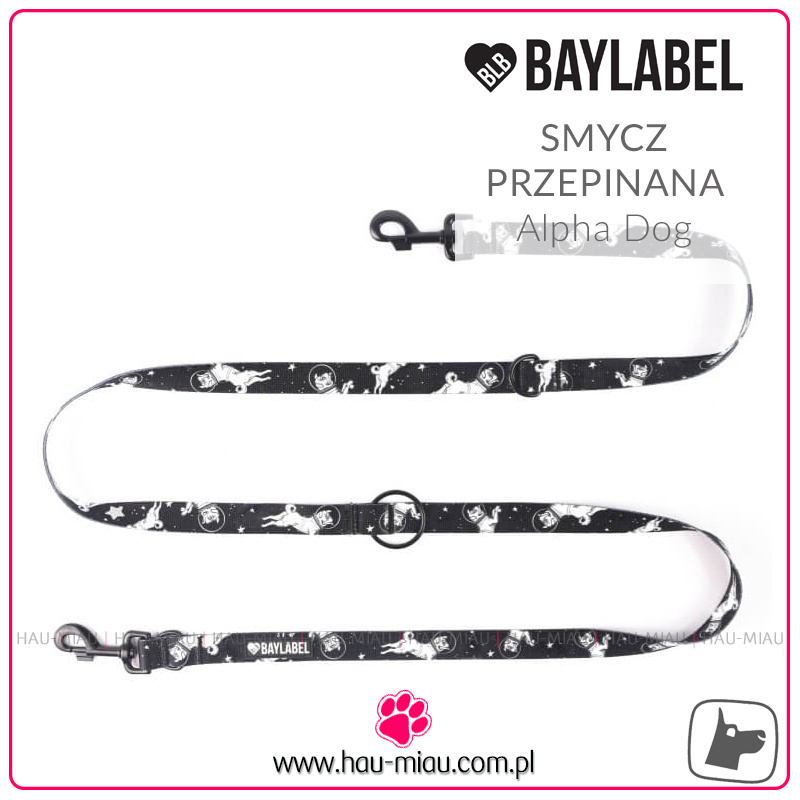 Baylabel - Smycz Przepinana 300 cm - Alpha Dog - L