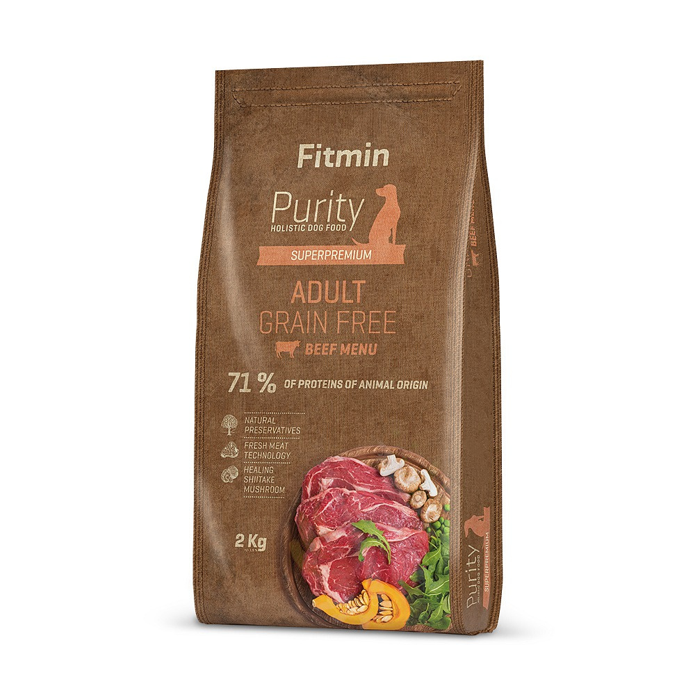Fitmin - Purity GF Adult Beef - WOŁOWINA - 2 KG Fitmin - Purity GF Adult Beef - WOŁOWINA - 2 KG