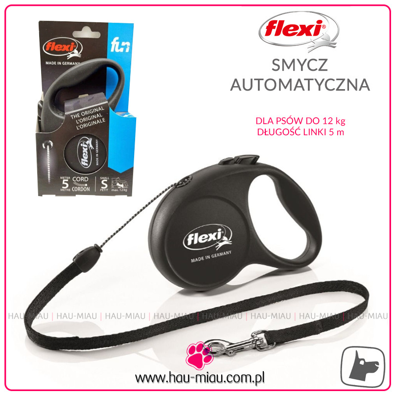 Flexi - Fun S - linka smycz dla psa do 12kg - 5m Flexi - Fun S - linka smycz dla psa do 12kg - 5m