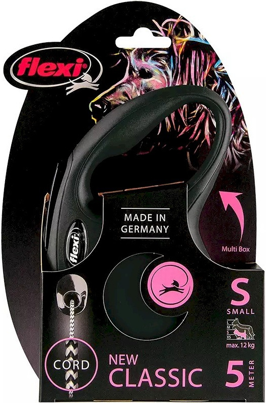Flexi - New Classic S - linka smycz dla psa do 12kg - 5m Flexi - New Classic S - linka smycz dla psa do 12kg - 5m