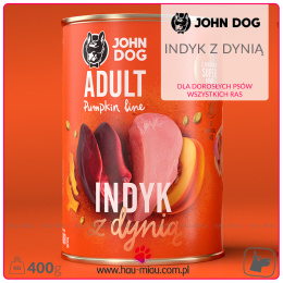 John Dog - Adult Pumpkin line - INDYK Z DYNIĄ - 400g