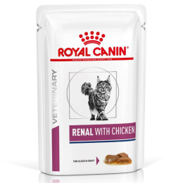 Royal Canin - Vet Cat Renal with Chicken - KURCZAK - 85g - choroby nerek