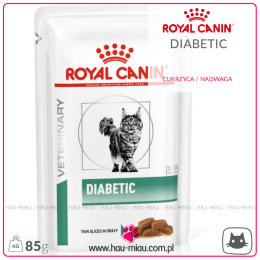Royal Canin - Vet Cat Diabetic - 85g - cukrzyca / nadwaga