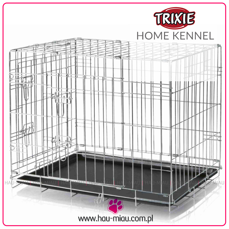 Trixie - Klatka transportowa - HOME KENNEL - 78 × 62 × 55 cm