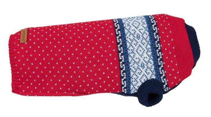 AmiPlay - Sweterek Bergen - CZERWONY - rozmiar 19 cm AmiPlay - Sweterek Bergen - CZERWONY - rozmiar 19 cm
