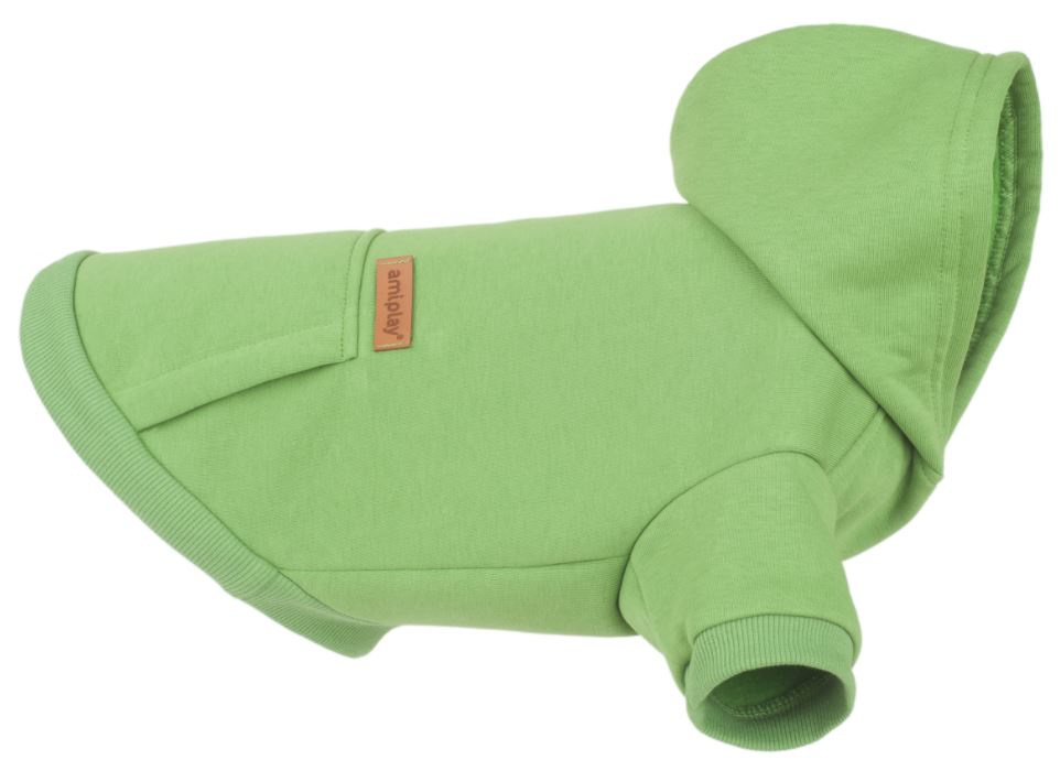 AmiPlay - Bluza z kapturem Texas - ZIELONA - rozmiar 30 cm AmiPlay - Bluza z kapturem Texas - ZIELONA - rozmiar 30 cm