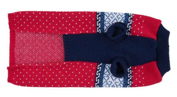 AmiPlay - Sweterek Bergen - CZERWONY - rozmiar 50 cm AmiPlay - Sweterek Bergen - CZERWONY - rozmiar 50 cm