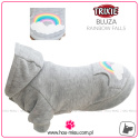 Trixie - Bluza z kapturem - Rainbow Falls - SZARA - S - 33 cm