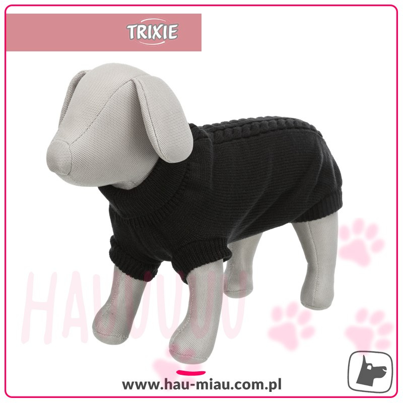 Trixie - Sweterek / Pulower - Kenton - CZARNY - S - 36 cm Trixie - Sweterek / Pulower - Kenton - CZARNY - S - 36 cm