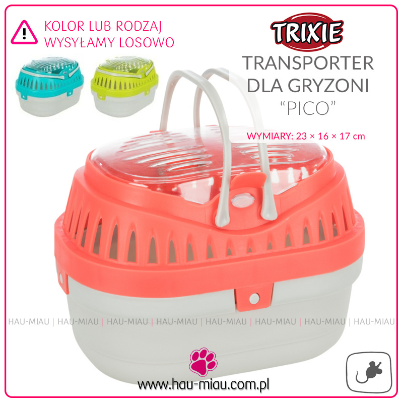 Trixie - Transporter dla gryzoni - PICO - 23 × 16 × 17 cm
