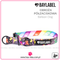 Baylabel - Obroża półzaciskowa dla psa - Balloon Dog - XL
