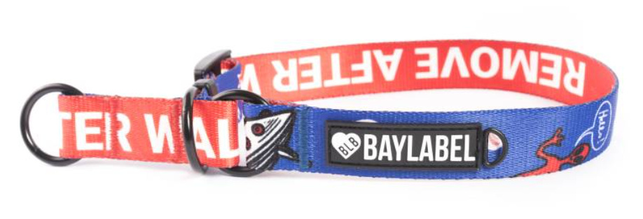 Baylabel - Obroża półzaciskowa dla psa - Remove After Walk - XL Baylabel - Obroża półzaciskowa dla psa - Remove After Walk - XL