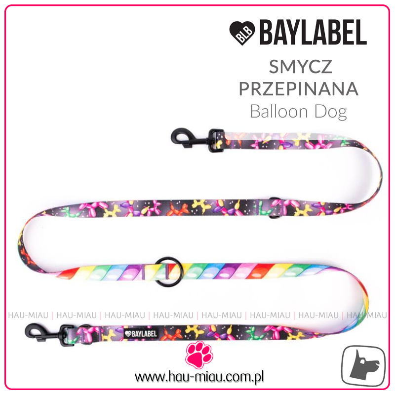 Baylabel - Smycz Przepinana 300 cm - Balloon Dog - M
