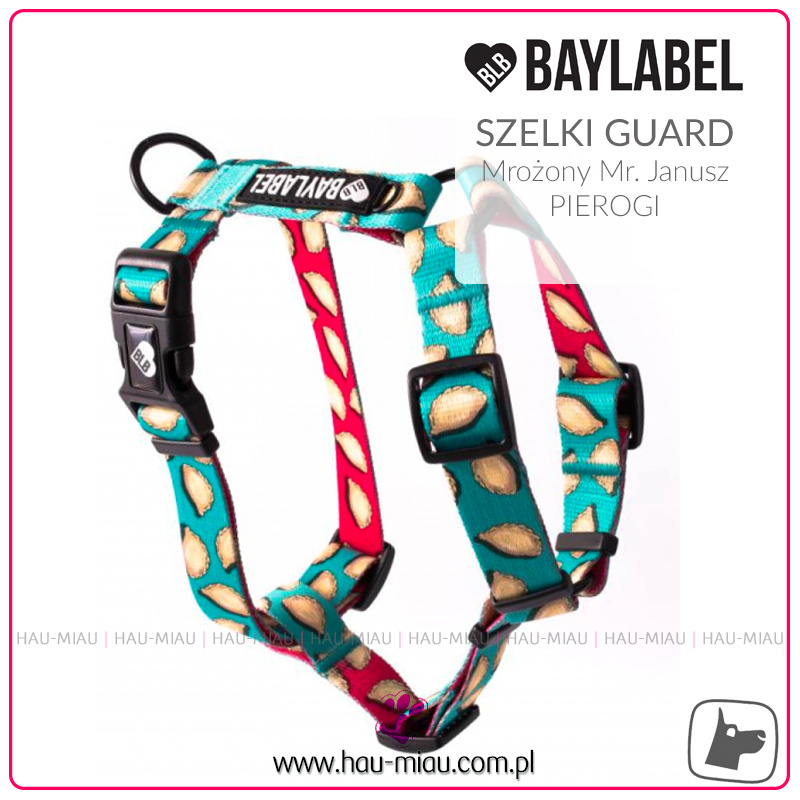 Baylabel - Szelki dla psa - Guard - Mrożony Mr. Janusz - PIEROGI - XS Baylabel - Szelki dla psa - Guard - Mrożony Mr. Janusz - PIEROGI - XS
