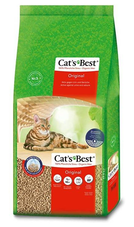 Cat`s Best - Żwirek naturalny Orginal - 30 L / 13 kg Cat`s Best - Żwirek naturalny Orginal - 30 L / 13 kg