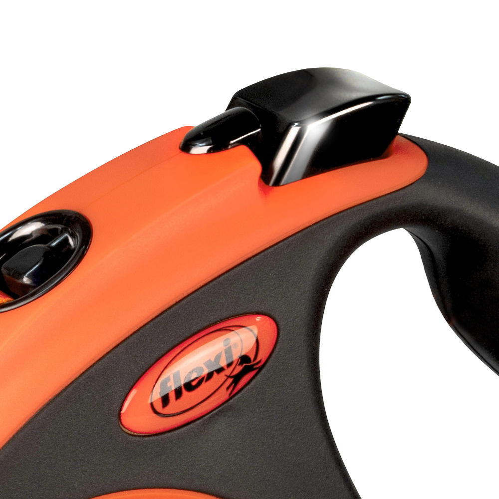 Flexi - Xtreme L Orange - taśma smycz dla psa do 65 kg - 5m Flexi - Xtreme L Orange - taśma smycz dla psa do 65 kg - 5m