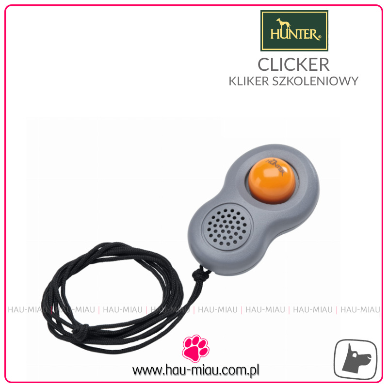 Hunter - Clicker - Klikier szkoleniowy na lince - 7 cm Hunter - Clicker - Klikier szkoleniowy na lince - 7 cm