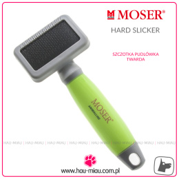Moser - Hard Slicker Brush - szczotka pudlówka twarda