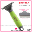 Moser - Eliminator do usuwania podszerstka z żelowym uchwytem - 6,5cm