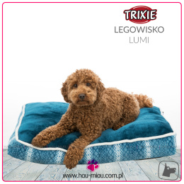 Trixie - Legowisko / Poduszka - LUMI - NIEBIESKO-BIAŁA - 70 × 50 cm