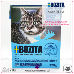 Bozita - Feline - kawałki w galaretce - MAKRELA - 370g
