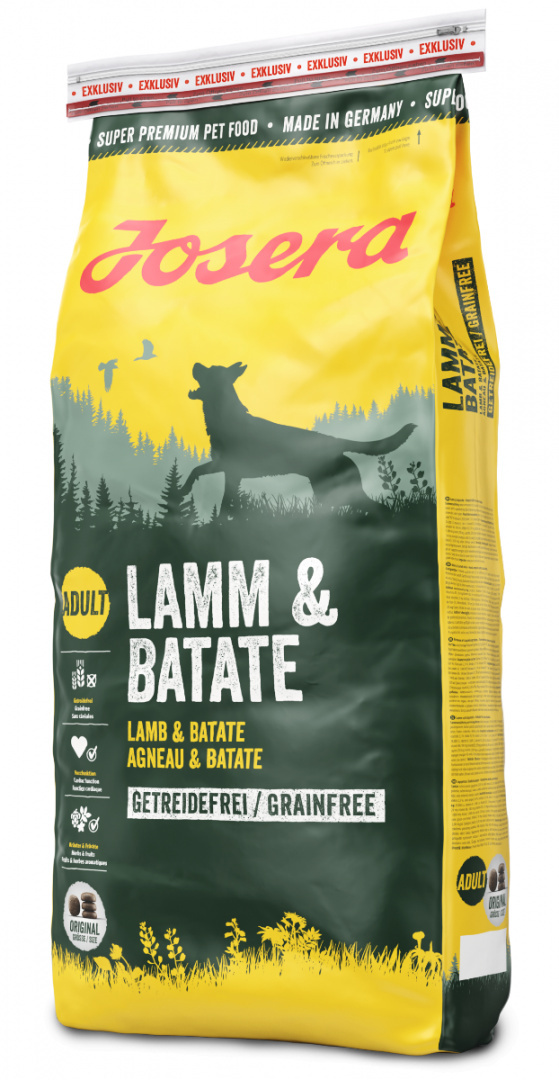 Josera - Lamm & Batate - JAGNIĘCINA z BATATAMI - 15 KG Josera - Lamm & Batate - JAGNIĘCINA z BATATAMI - 15 KG