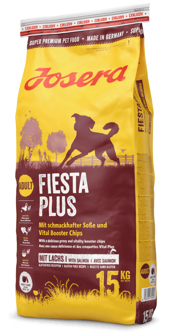 Josera - FIESTA PLUS - ŁOSOŚ - 15 KG Josera - FIESTA PLUS - ŁOSOŚ - 15 KG