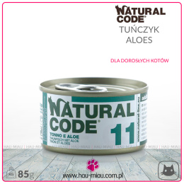 Natural Code - 11 - TUŃCZYK i ALOES - 85g