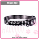 Baylabel - Obroża dla psa - Black 'n' White - "L"