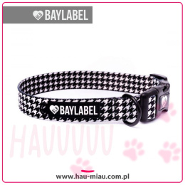 Baylabel - Obroża dla psa - Black 'n' White - "S"