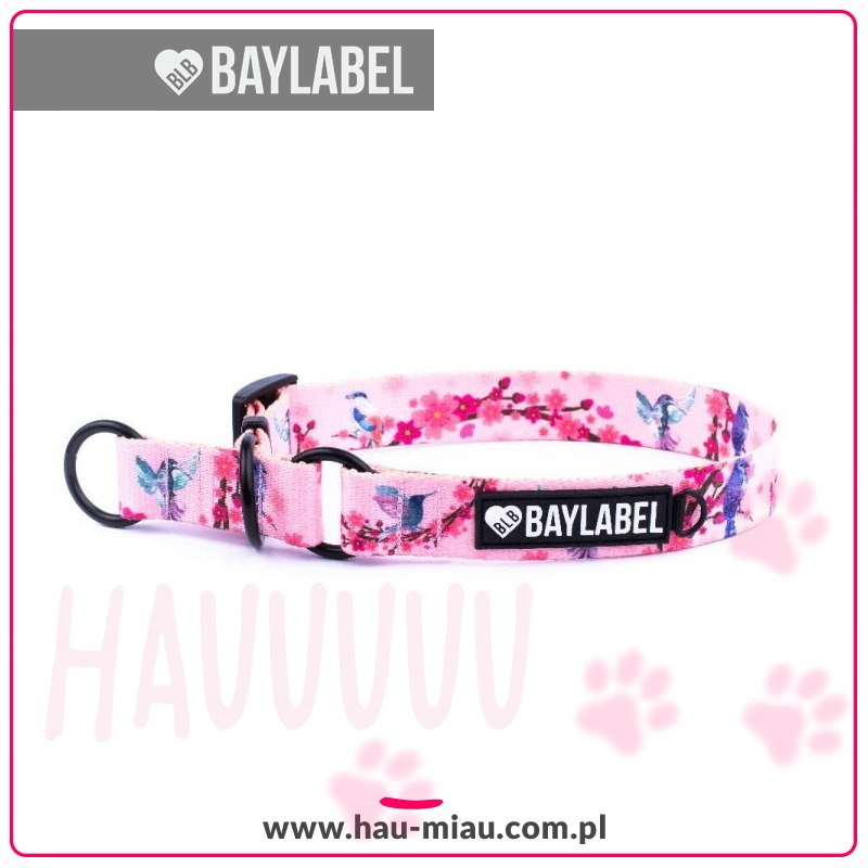 Baylabel - Obroża półzaciskowa dla psa - Cherry Blossom - "M" Baylabel - Obroża półzaciskowa dla psa - Cherry Blossom - "M"