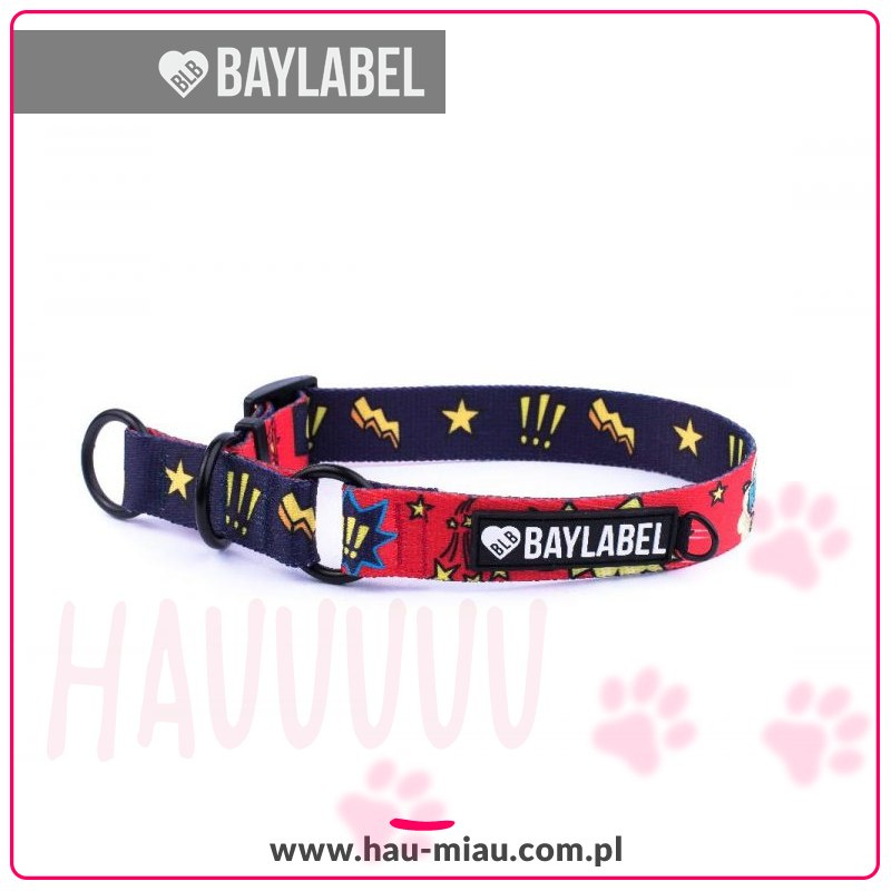 Baylabel - Obroża półzaciskowa dla psa - Super Hero - "L" Baylabel - Obroża półzaciskowa dla psa - Super Hero - "L"