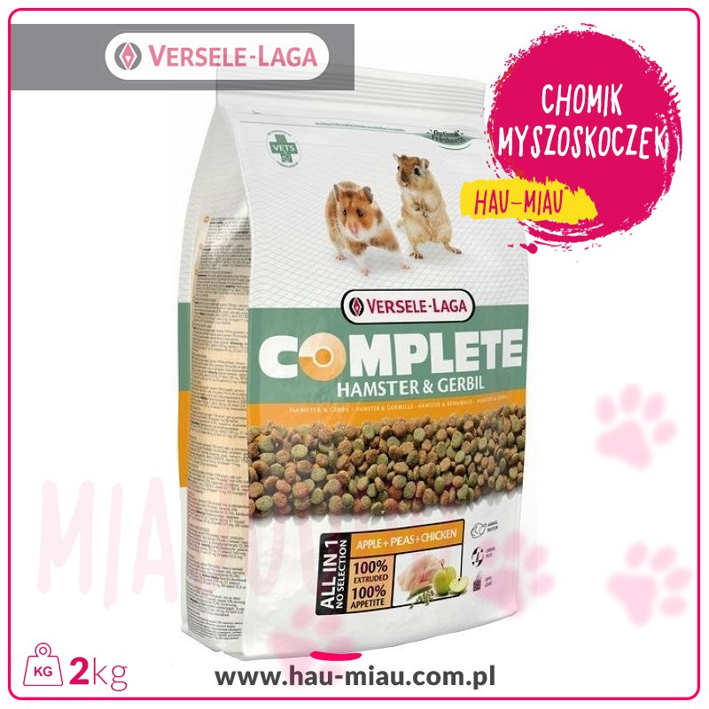Versele-Laga - Pokarm Complete - CHOMIK I MYSZOSKOCZEK - 2 KG Versele-Laga - Pokarm Complete - CHOMIK I MYSZOSKOCZEK - 2 KG