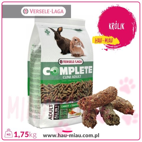 Versele-Laga - Pokarm Complete - KRÓLIK - 1,75 KG Versele-Laga - Pokarm Complete - KRÓLIK - 1,75 KG