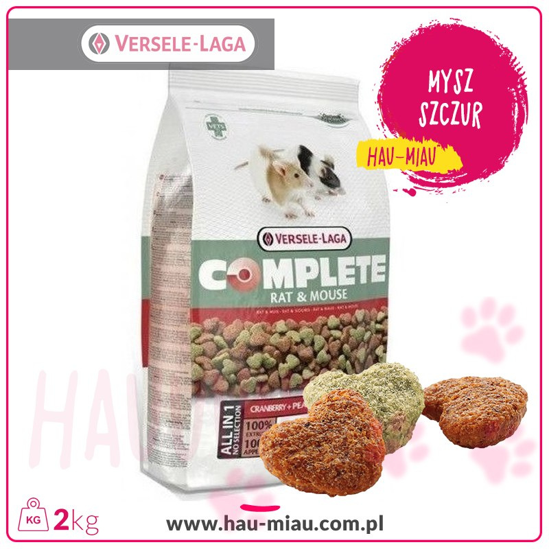 Versele-Laga - Pokarm Complete - MYSZ I SZCZUR - 2 KG Versele-Laga - Pokarm Complete - MYSZ I SZCZUR - 2 KG