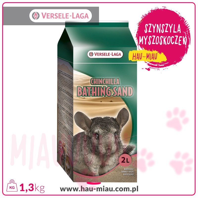 Versele-Laga - Szampon (piasek) - SZYNSZYLA, MYSZOSKOCZEK - 1,3 KG Versele-Laga - Szampon (piasek) - SZYNSZYLA, MYSZOSKOCZEK - 1,3 KG