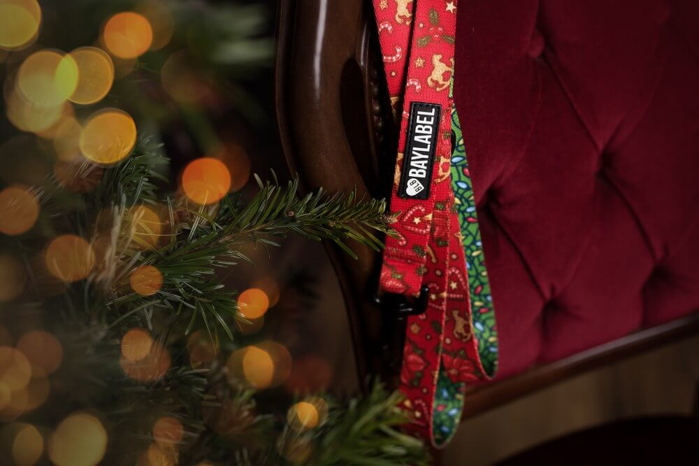 Baylabel - Szelki dla psa - Guard Christmas Lights - M Baylabel - Szelki dla psa - Guard Christmas Lights - M