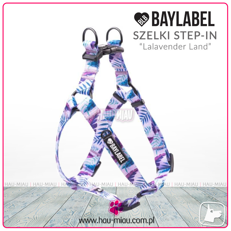 Baylabel - Szelki dla psa - Step-In Lalavender Land - S